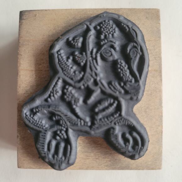 Vintage 2005 Rubber Stamp Dachshund Puppy Wiener Dog Realistic Mounted - Picture 2 of 5